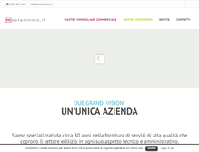 Tablet Screenshot of masterimmo.it